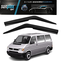 Вітровики, дефлектори вікон Volkswagen T4 1990-2003 (скотч) Sunplex