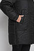 Куртка зимова великий розмір жіноча  48,54,54,56,62-68 чорний, фото 4