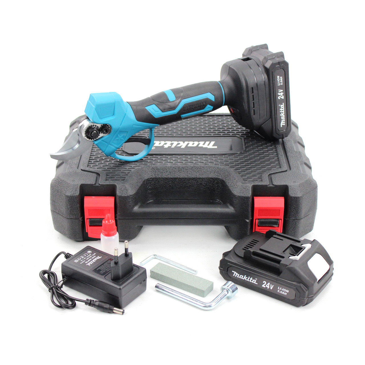 Акумуляторний секатор Makita DUP365Z (24V, 5AH) АКБ секатор Макіта