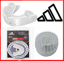 Капа однорядна дитяча Bronze Gen4 біла ADIDAS гелеобразна