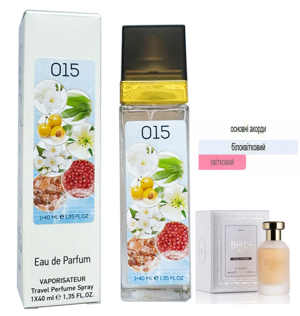 Парфум № 015 за мотивами Bois 1920 Come LAmore ( Бойс 1920 Кам Лямур ) 40 МЛ, фото 1