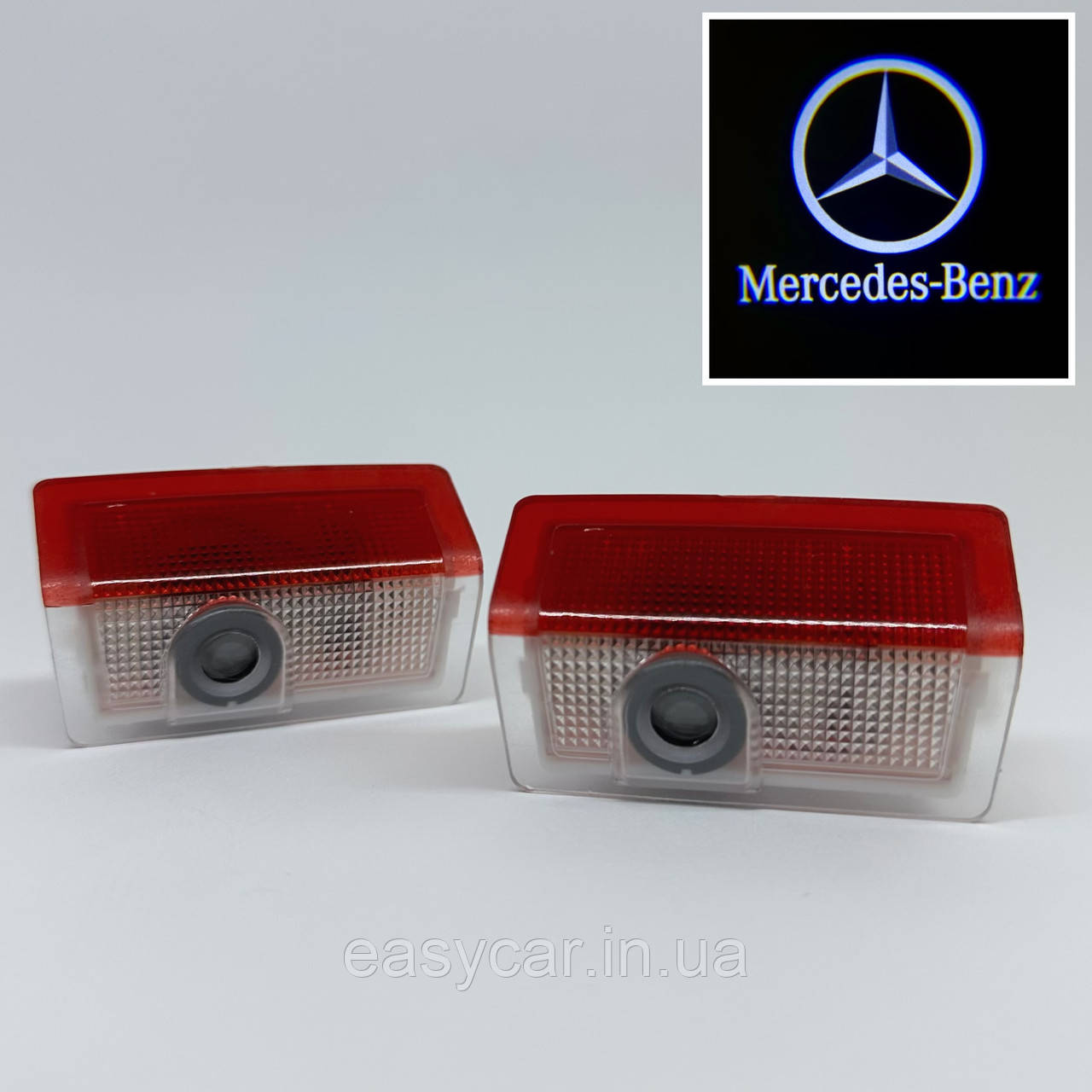 Логотип підсвітка дверей Lazer door logo light Mercedes-Bens, фото 1