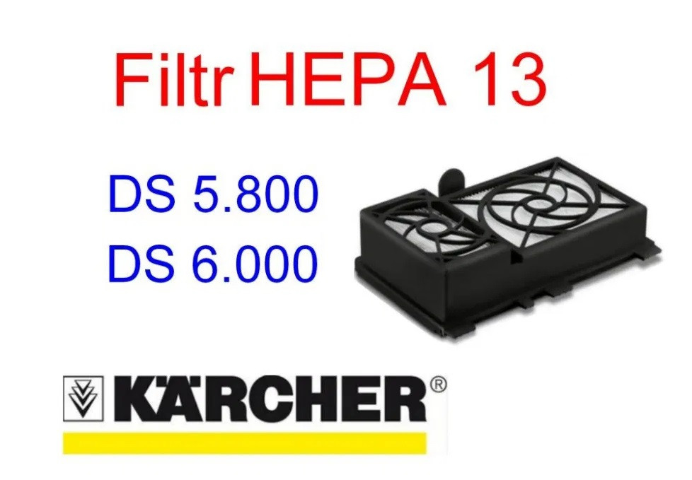 Фільтр вихідний HEPA13 для пилососа Karcher 2.860-273.0
