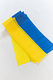 Прапорець України ,10х20 см. на паличці, штучний шовк, фото 2