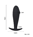 Анальні пробки із силікону Набір для анального сексу. 4 силіконові пробки високої якості, фото 4