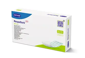 Пов'язка з суперабсорбуючим полімером, силіконова RespoSorb® Silicone 10см х 20см 1шт