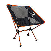 Крісло кемпінгове BaseCamp Compact (black/orange)