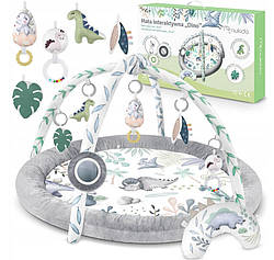 Інтерактивний навчальний килимок DINO Nukido - 730200 сірий