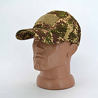 Кепка бейсболка тактична ріп-стоп в камуфляжі Хижак цифровий НГУ з регулятором розміру