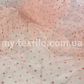 Сітка флок оксамит 2 мм Пудра