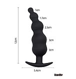 Анальні пробки із силікону Набір для анального сексу. 4 силіконові пробки високої якості, фото 3