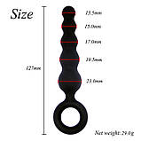 Анальні пробки із силікону Набір для анального сексу. 4 силіконові пробки високої якості, фото 2