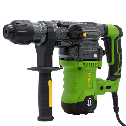 Перфоратор бочковий Procraft BH1800 (удар 5,5 Дж, набір бурів, кейс)