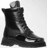 Черевики шкіряні жіночі демісезонні від виробника модель КС24-519, фото 2