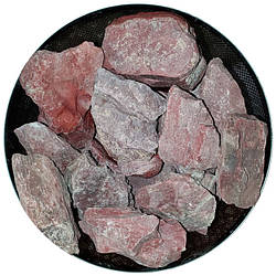 Камінь для сауни Яшма колотий 5-12см, 25кг