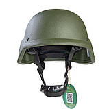 Шолом PASGT рівень захисту NIJ IIIA. Олива, фото 2