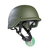 Шолом PASGT рівень захисту NIJ IIIA. Олива, фото 3