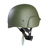 Шолом PASGT рівень захисту NIJ IIIA. Олива, фото 7