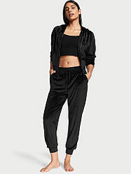 Велюровий спортивний костюм Victoria's Secret Velour Чорний
