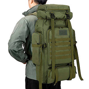Рюкзак тактичний армійська олива 60л Darvall US-495
