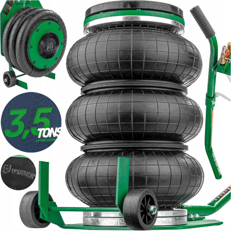 Домкрат пневматичний 3.5 тонни WUBER W-22005, фото 1