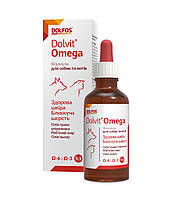 Омега Долфос, кріплення для підтримки шкіри та шерсті у кішок і собак, 50 мл