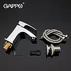 Змішувач для умивальника GAPPO G1007, хром, фото 4