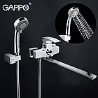 Змішувач для ванни GAPPO G2207, хром, фото 3