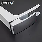 Змішувач для умивальника GAPPO G1007-31, білий/хром, фото 5