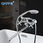 Змішувач для ванни GAPPO G2242, хром, фото 2