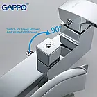 Душова система GAPPO G2407, вилив - перемикач на лійку, хром, фото 5