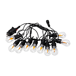 Ретро гірлянда вулична 10 LED лампочок 5 метрів А60