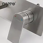 Змішувач для умивальника GAPPO G1099-21, фото 4
