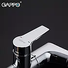 Змішувач для кухні GAPPO G1299 з висувним зливом, хром, фото 6