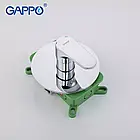 Вбудований змішувач для душу GAPPO G7101, хром, фото 4