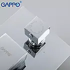 Вбудована душова система GAPPO G7107-20, вилив - перемикач на лійку, 3-функції, хром, фото 4