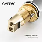 Змішувач для умивальника GAPPO G1052-80, хром, фото 6