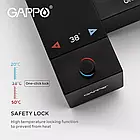Гігієнічний душ GAPPO G7207-60 із термостатом, чорний, фото 6