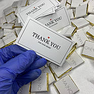 Візитка (90х50 мм) з логотипом для роздрібних магазинів 100 шт, фото 5