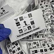 Візитка (90х50 мм) з логотипом для роздрібних магазинів 100 шт, фото 4