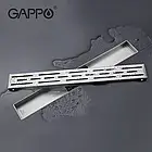 Душовий трап GAPPO G86007-1, 70х600 мм, нержавіюча сталь, фото 3