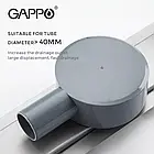 Трап для душу під плитку GAPPO 70х700 мм, нержавіюча сталь  G87007-4, фото 8