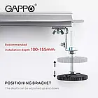 Лінійний трап для душу GAPPO G83007-3, 70х300 мм, нержавіюча сталь, фото 6