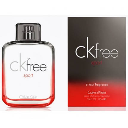Calvin Klein CK Free Sport туалетна вода 100 ml. (Кельвін Кляйн СиКей Фрі Спорт Фор Мен), фото 1