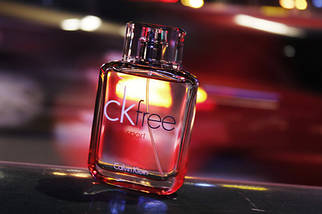 Calvin Klein CK Free Sport туалетна вода 100 ml. (Кельвін Кляйн СиКей Фрі Спорт Фор Мен), фото 5