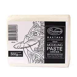 Цукрова мастика для моделювання з маслом какао, 500 г, Criamo