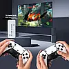 Ігрова мініконсоль HDMI M15 GAME STICK 4K 64 GB 20000 безплатних ігор + два бездротові контролери біла PS1, фото 7