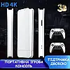 Ігрова мініконсоль HDMI M15 GAME STICK 4K 64 GB 20000 безплатних ігор + два бездротові контролери біла PS1, фото 10