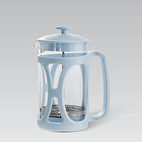 Френч-прес 600мл боросилікатне скло/пластик (червоний, помаранчевий, зелений) Maestro