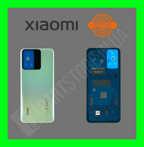 Кришка Xiaomi Redmi Note 12S Green (1610111001135A) без скла камери, сервісний оригінал, фото 1